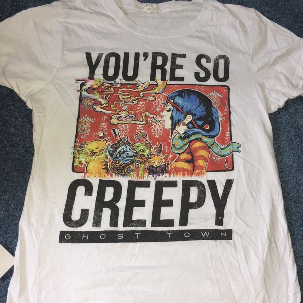 Ghost Town band tee "you're so creepy"